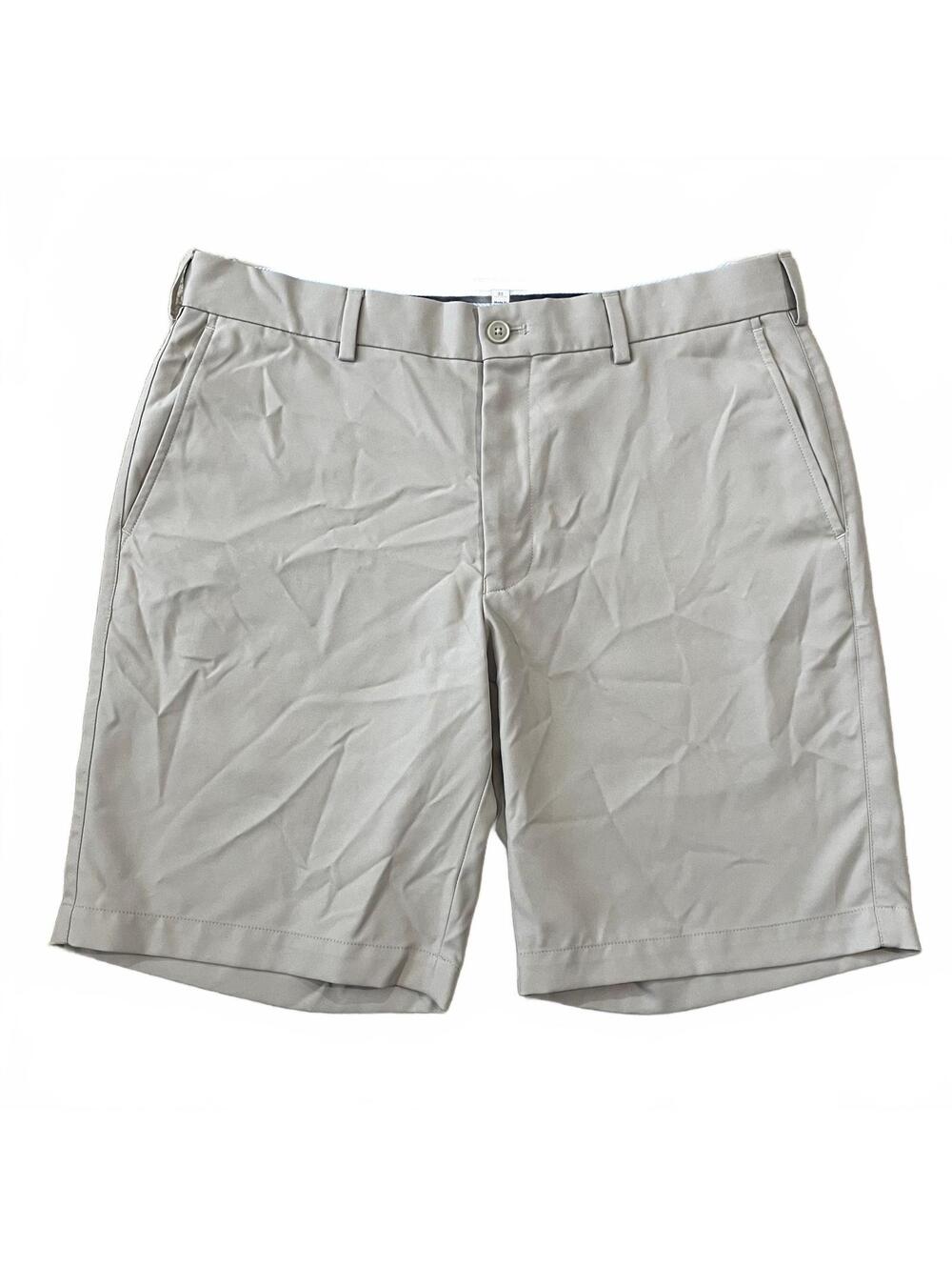 Peter Millar Salem Golf Performance Shorts Khaki Size 33